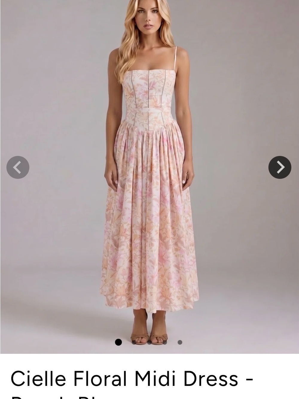 Floral Midi Dress